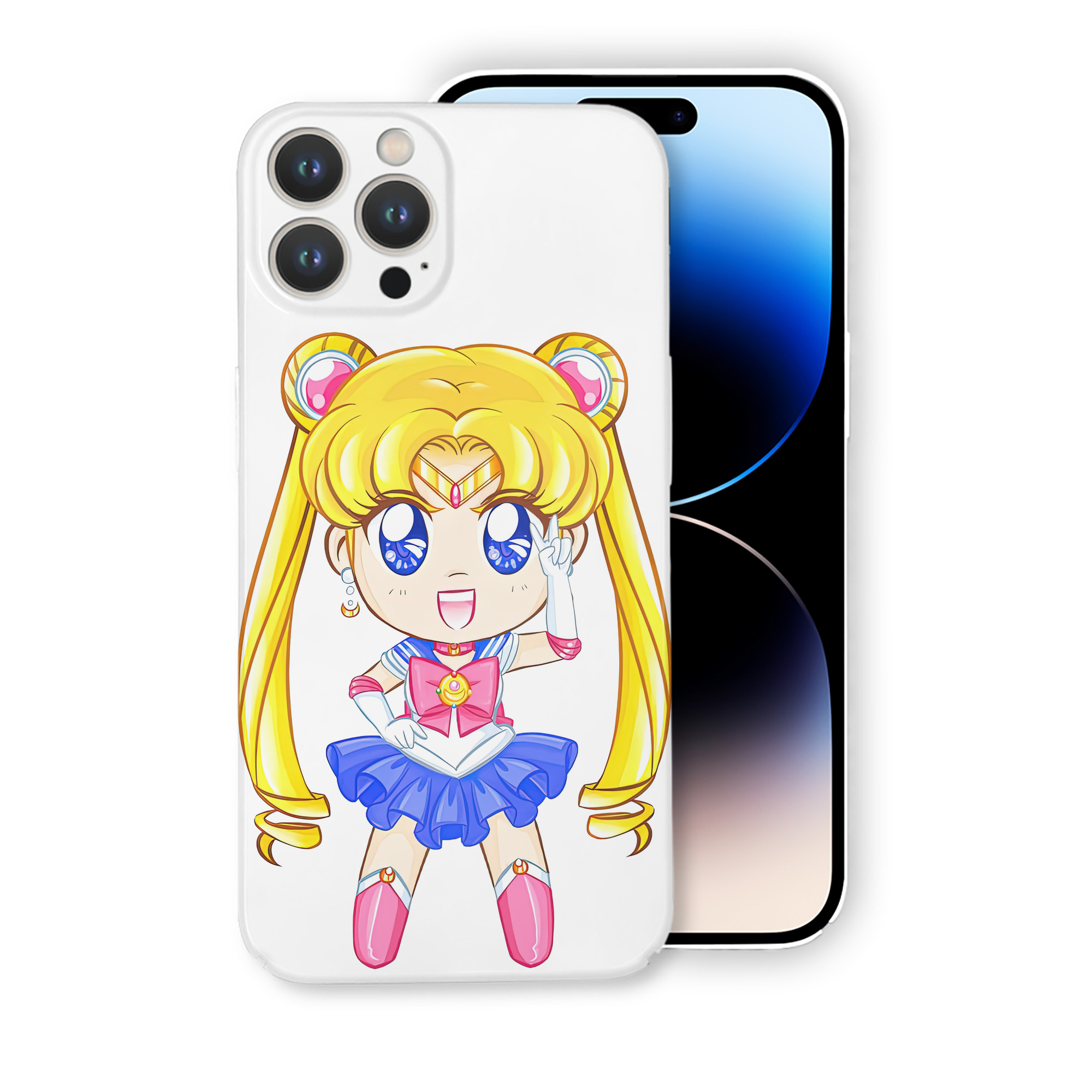 （画像用） 美少女戦士セーラームーン 月野 うさぎ つきの うさぎ Sailor Moon Tsukino Usagi 【iPhone 14シリーズ対応】ハードケース